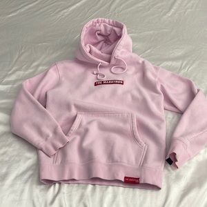 Marathon hoodie in pink